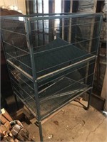 Large Metal Cage on Casters