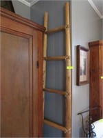Handmade "Loft Ladder" Quilt Display