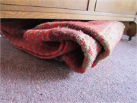 Large Braided Rug: Reds & Browns