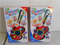 2 count brand new dreaming guitar toys