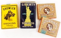 Lot of Vintage Tobacco Packages
