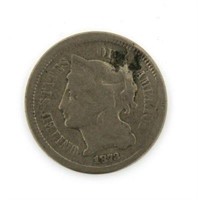1873 - 3 Cent Nickel *Better Date