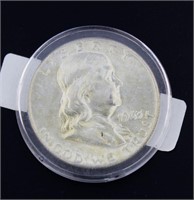 1963 BU Franklin Silver Half Dollar