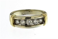 14kt Gold Men's 1.00 ct Diamond Ring *SUPER NICE