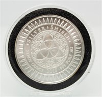 2015 .999 Pure Silver Freedom Coin w' Shield