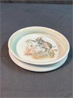 German circus themed children’s plate