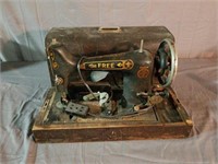 Antique Portable "The Free" Sewing Machine