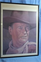 Limited Edition John Wayne Framed Print