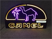 Neon Camel Cigarettes Sign