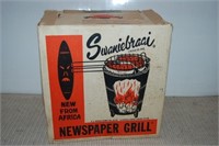 Newspaper Grill with Box