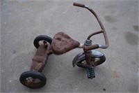 Vintage and Damaged Tricycle