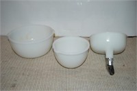 Glasbake Mixer Bowl Set