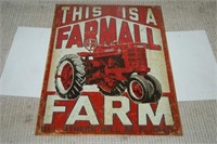 This is a Farmall Farm - Repo