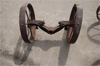 Vintage Small Wheels and Axle