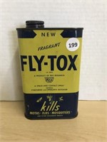 Vintage Fly-tox Tin