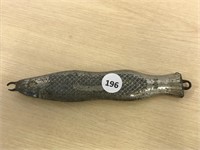 Vintage Lead Fishing Lure - Cod Fish Jig
