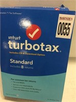 TURBOTAX STANDARD INCLUDES 8 RETURNS