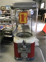 Oak Mfg. 1 Cent Gumball Machine