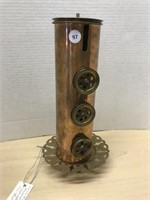 One Of A Kind Handmade Copper & Brass Coin Bank