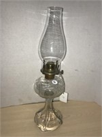 Oil Lamp - “beaded Panel”