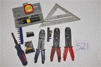 Group Lot of Tools - Carpenters Square, 2