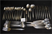 44 Pc. of Haddon Hall Stainless Japan Flatware
