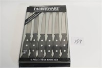 Set of 6 Farberware Steak Knives