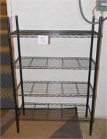 Wire Bakers Rack or Shelf 54.5" T X 35.5" W X