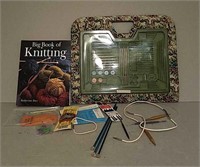 Knitting Supplies and Books