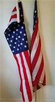 American Flag and Flagpole.