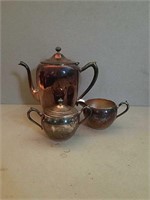 Vintage Silver Plated Tea Service.
