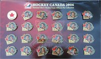2006 Hockey Can. Mens Team Official Pin Coll.