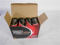 12 count brand new size D batteries exp 2020