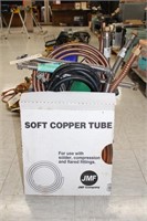 Container of Copper Tubing & Flex Hoses