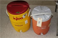 5 Gal Igloo; Rubbermaid Water Coolers