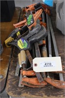 Group of Wood Clamps