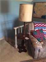 Lamp with Side Table