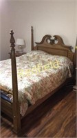 Full Size Bed w/ Mattress & Box Springs