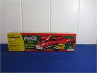 2003 Coca-Cola H2 Hummer Semi in the Box