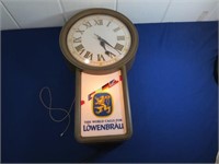 *Lighted Lowenbrau Clock