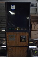 Vintage Poker Machine & Ticket Dispenser(As Is)
