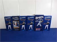 (6) Brewers Bobble Head Dolls in the Box - A