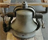 Brass Locomotive Steam Engine Bell