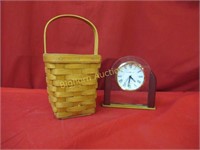 Longaberger Basket, Howard Miller Clock