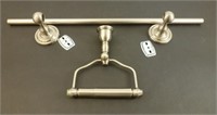 Towel Bar 24" and Paper Holder - Used