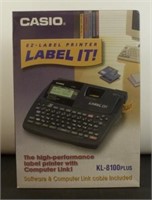 Casio EZ-Label Printer KL-8100 Plus NIB