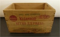 Remington Nitro Express Wooden Ammo Crate