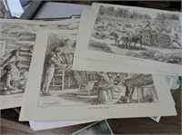 Selection of Upper Canada Prints, 10 plus