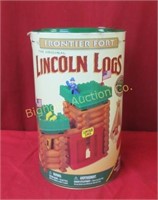 Original Lincoln Log Set Frontier Fort