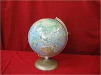 World Globe Rand McNally Approx. 12" diameter